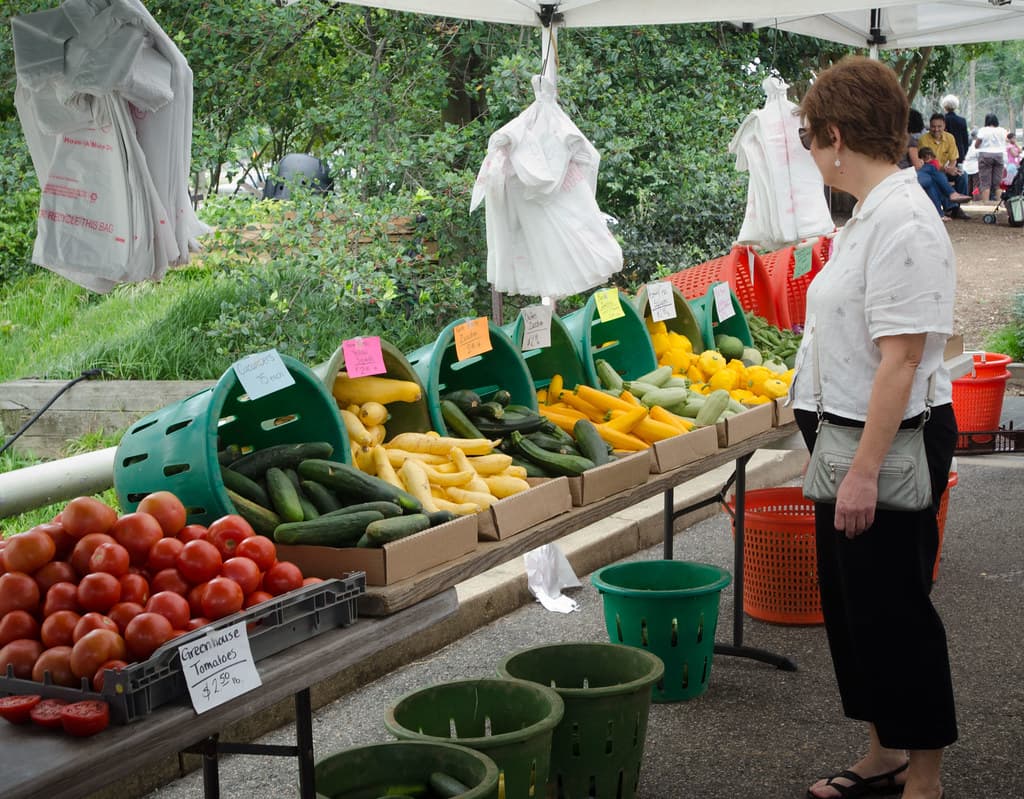 Marché à la ferme